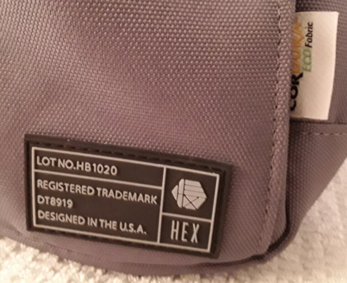 HEX Backpack Rucksack Gaming Games Tablet Laptop Pockets Padded Unisex Cordura
