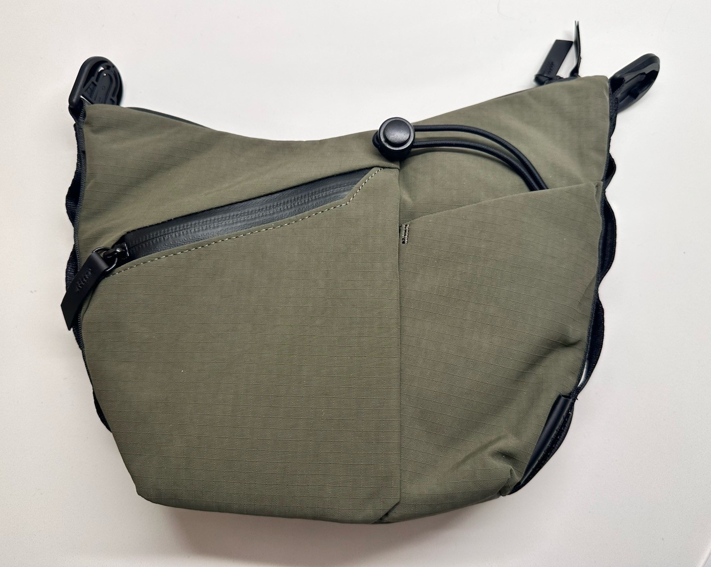 NEW Alpaka Flow Satchel Mini 2L Travel Crossbody Bag Green Axoflux 210D