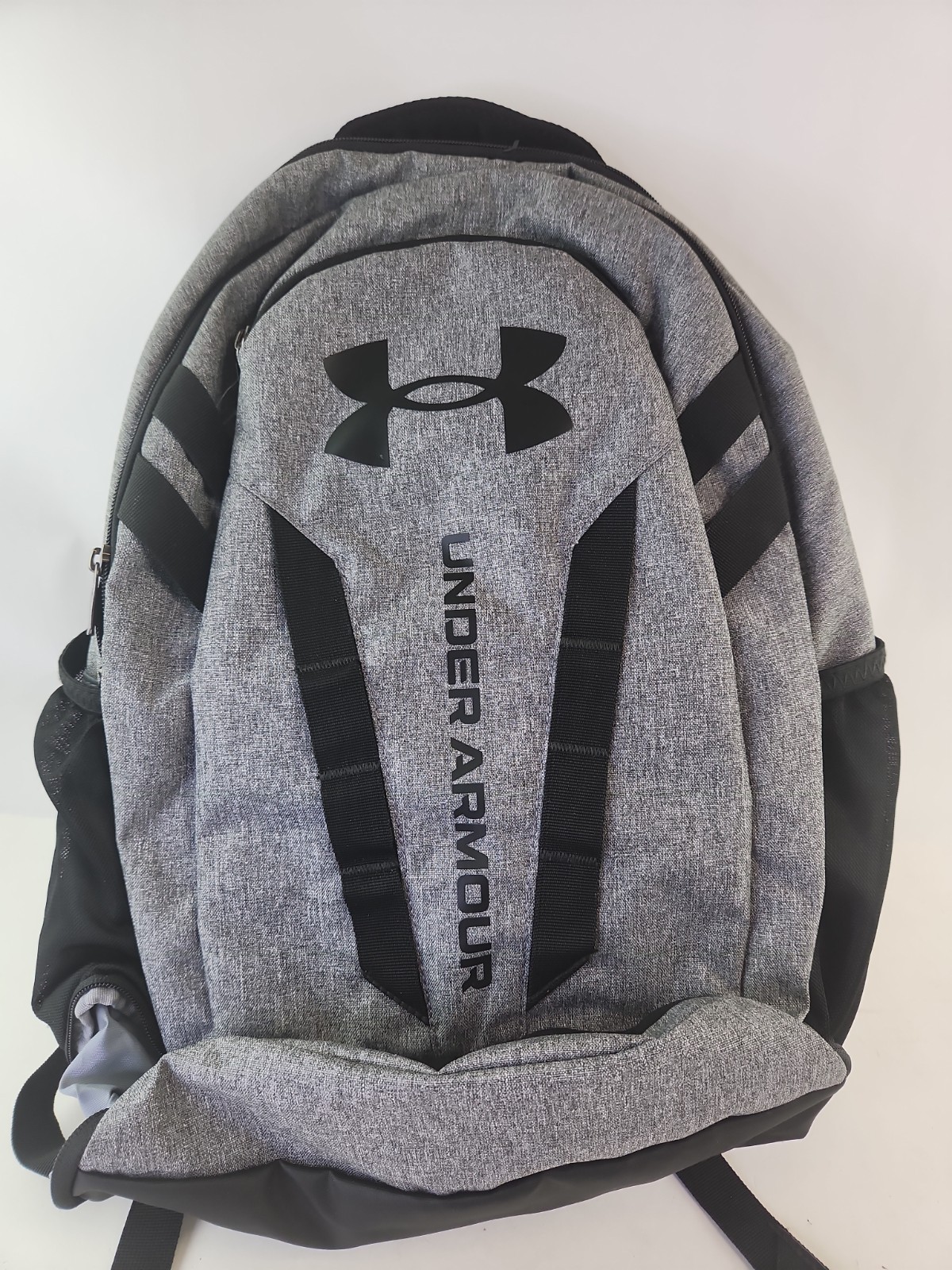 Under Armour UA Hustle 5.0 Backpack Storm 29L Commuter Bag Laptop Unisex Gray.