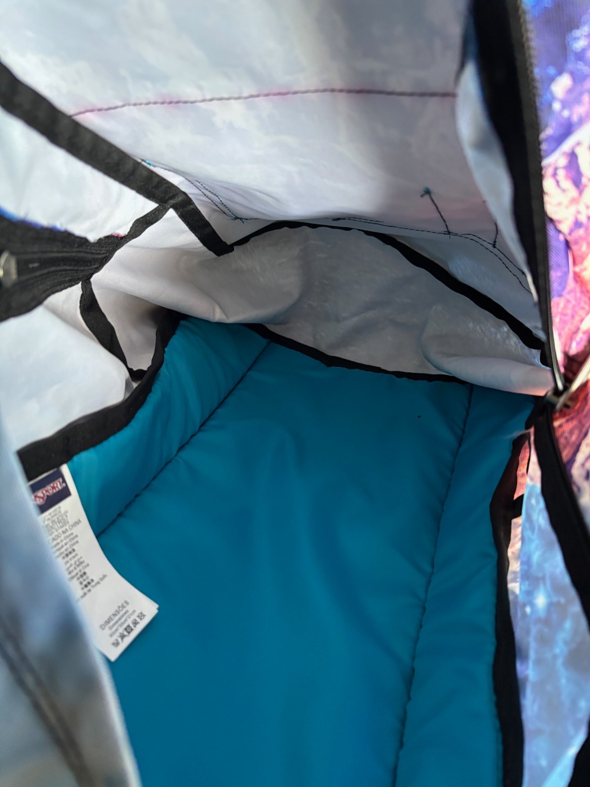 JanSport Student High Stakes Multi Agates Skies Original Mountain Backpack Bag