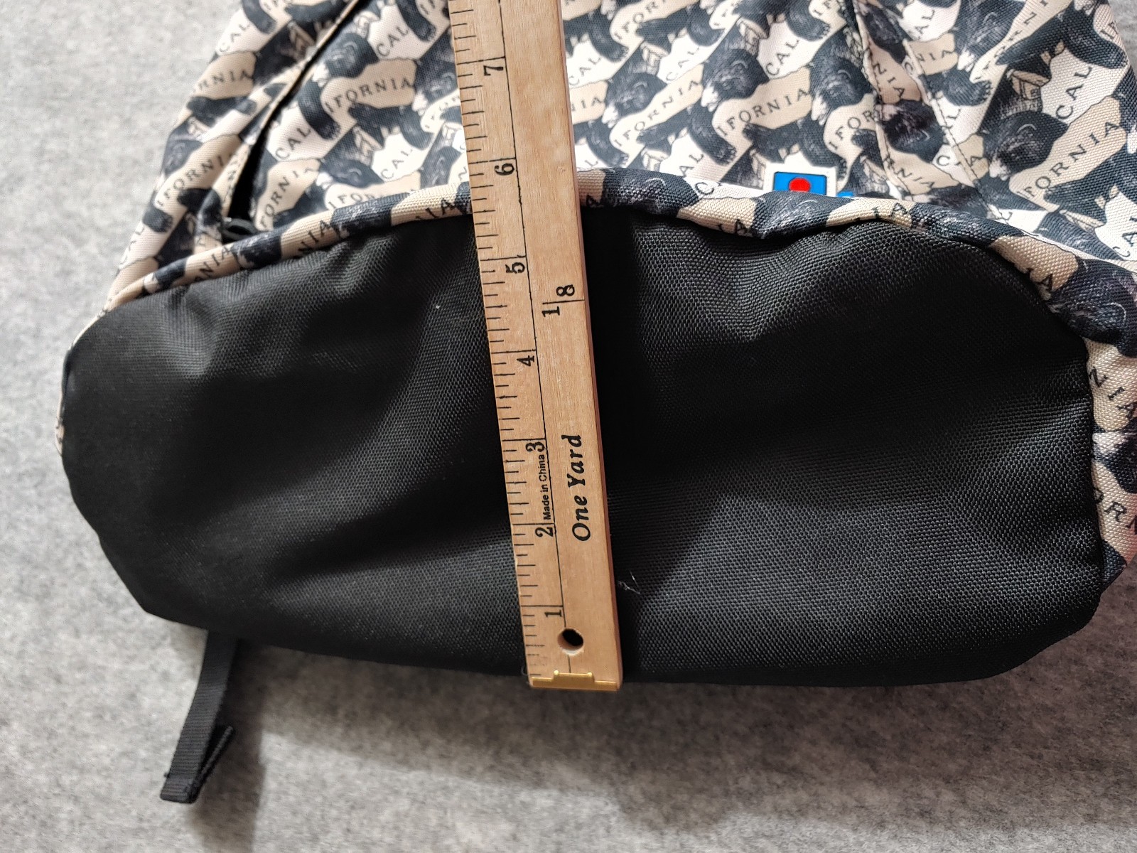 MEI Backpack Rucksack California Bear 2015 Very RARE MEI-152111 Ocean Bag
