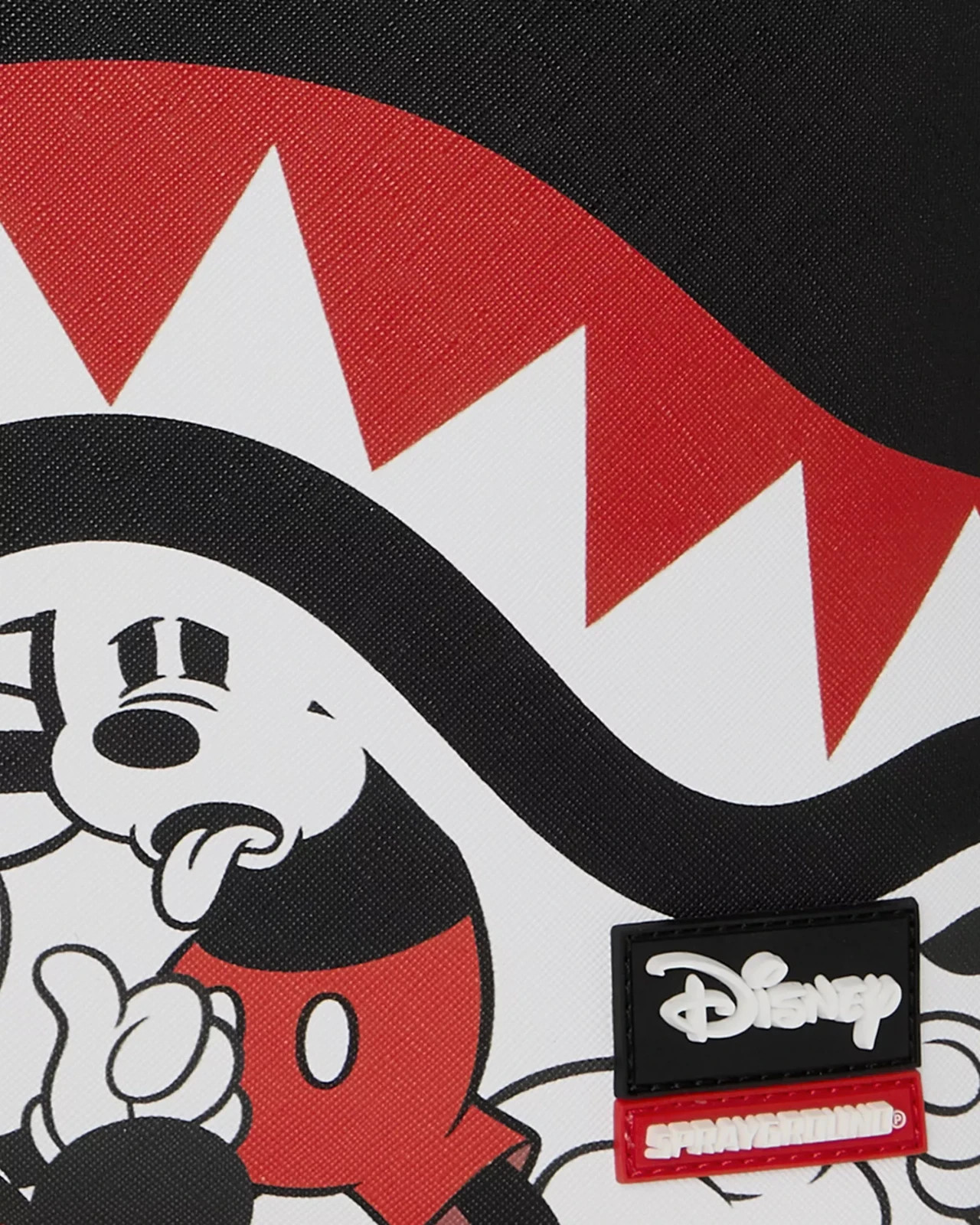 Sprayground x Disney Mickey Crammed Backpack🔥New Black Bookbag Large School Bag
