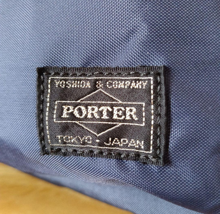 Porter yoshida Force Backpack Navy Made in Japan
