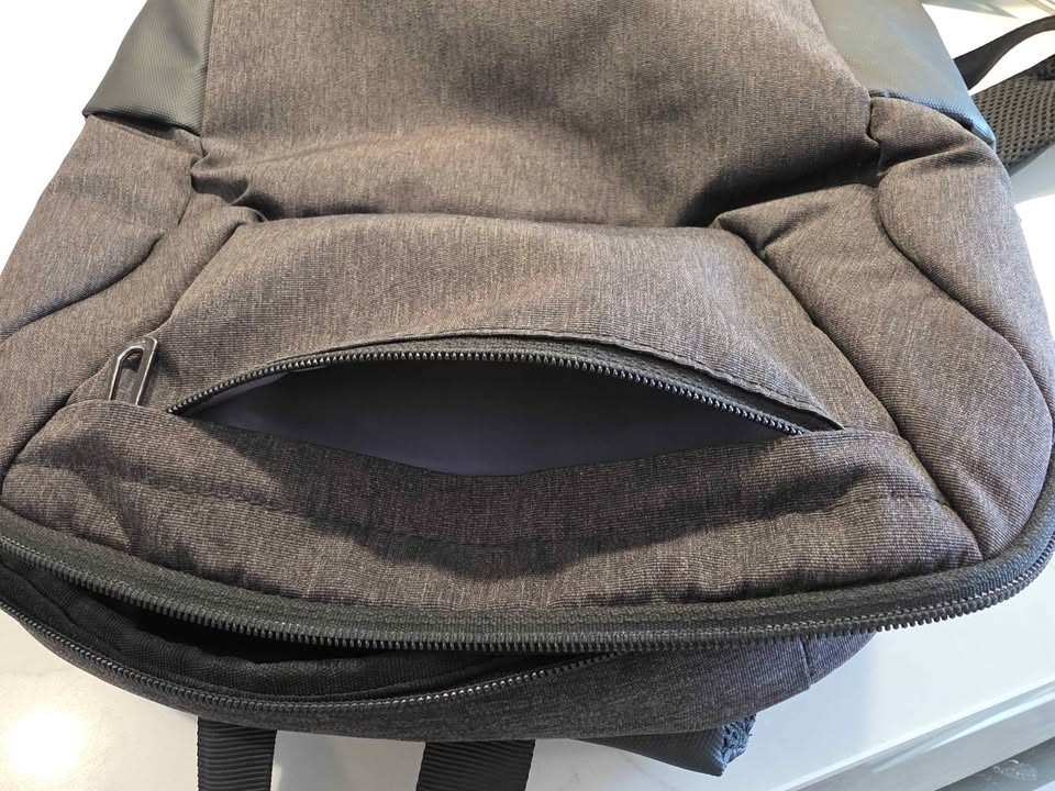MARK RYDEN dark grey backpack 14L, Fits for 15.6″ laptop.
