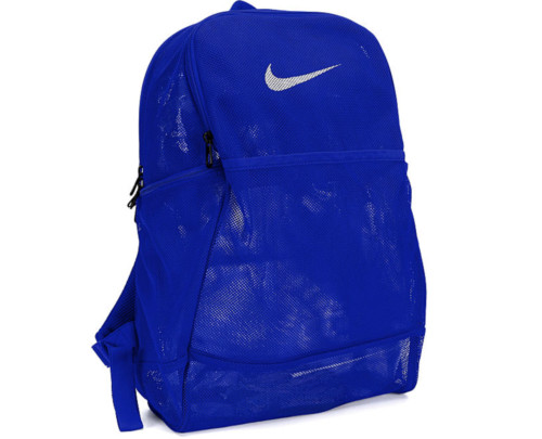 NWT NIKE Brasilia MESH 9.0 Backpack Blue/White Laptop Sleeve BA6050-480