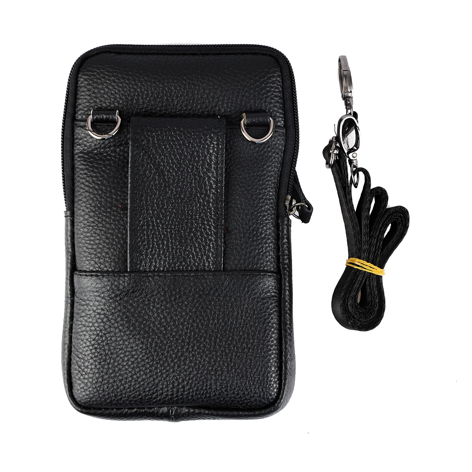 Men Women Leather Fashion Belt Bag Phone Shoulder Crossbody Waist Pack Handbag