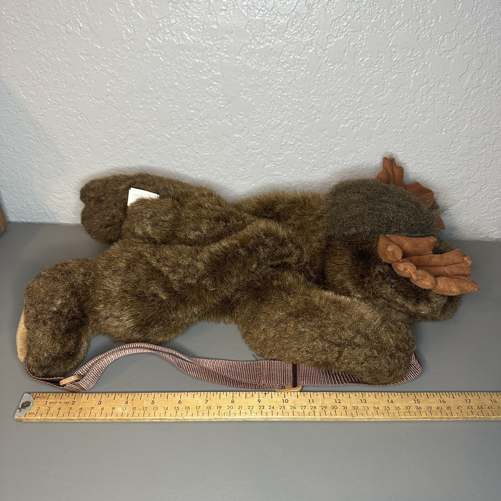 Large Moose Backpack Exclusive Stuffed Animal House BC Canada 18 inch