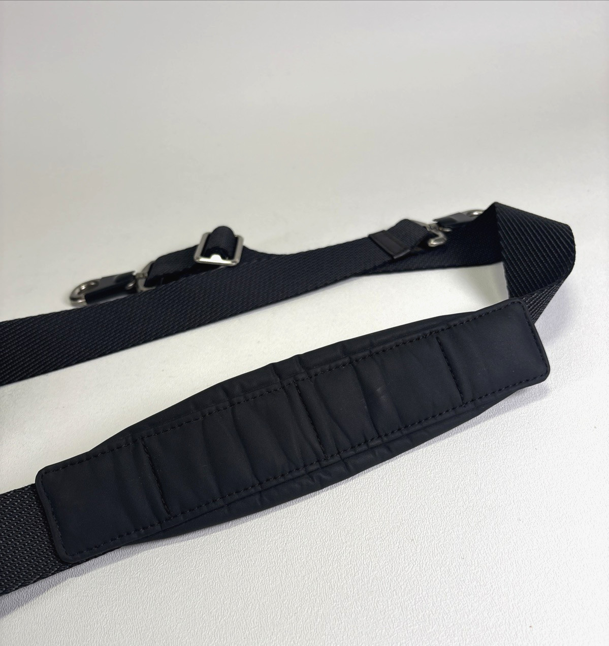 TUMI Replacement Shoulder Strap Padded Leather Webbing Luggage Briefcase Bag
