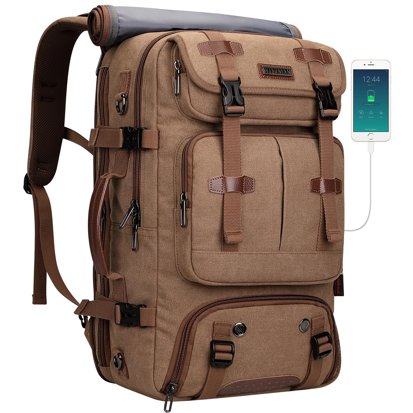 Travel Backpack for Men 40L Large Carry-on Airline Approved Convertible 3 in …