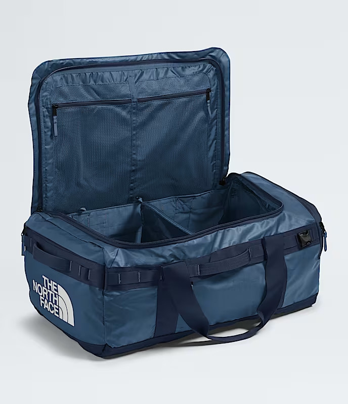 The North Face Mens Base Camp Voyager Duffel 62L Shady Blue/Summit Navy