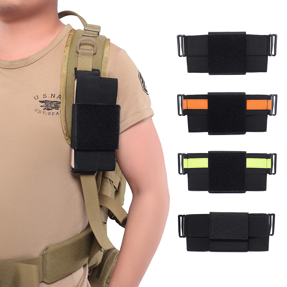 Phone Waist Pack Running Belt Bag Elastic Phone Pouch for Camping Hiking Cycling