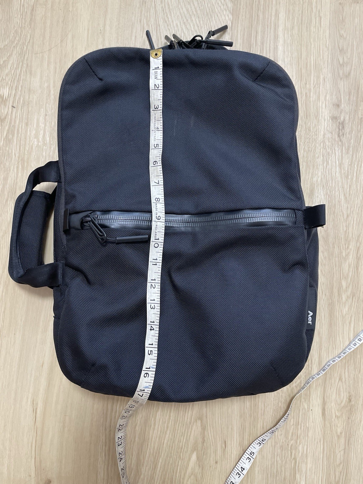 AER Flight Pack 2 Backpack Bag 2way Laptop Briefcase Black Ballistic Nylon