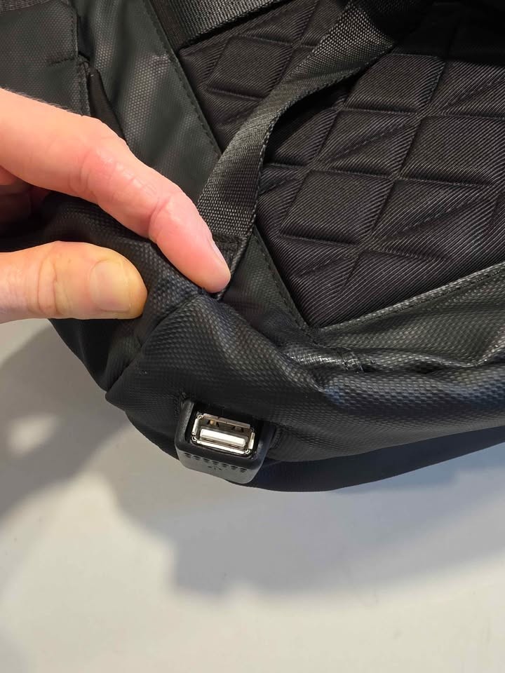 MARK RYDEN dark grey backpack 14L, Fits for 15.6″ laptop.