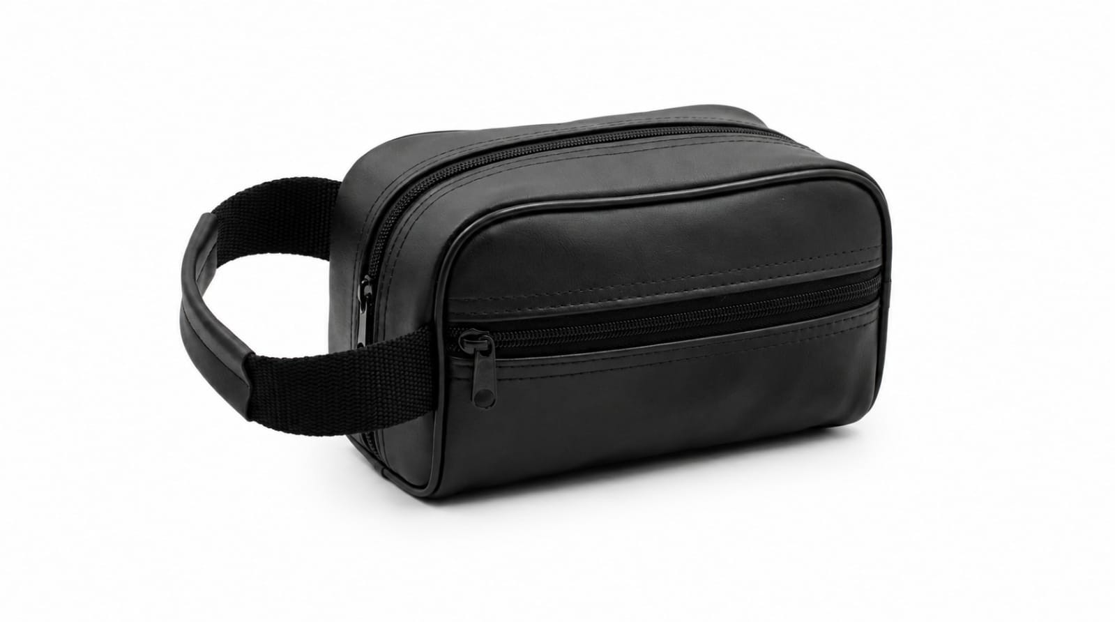 Men’s Dopp Kit Travel Toiletry Bag Organizer – Black Waterproof Shaving Makeup C