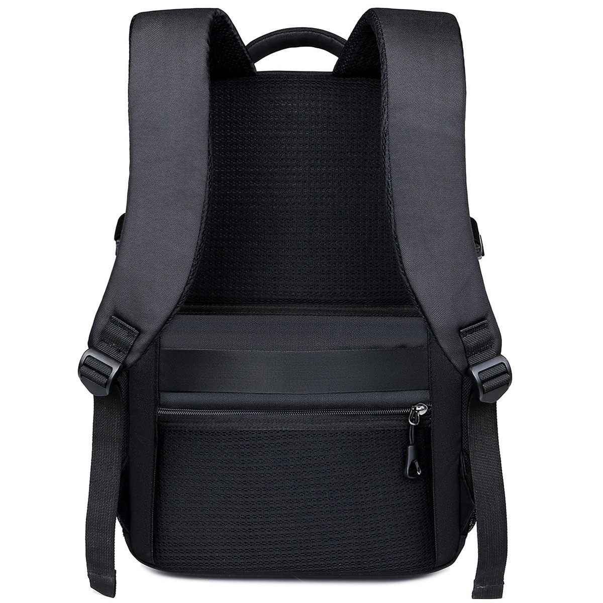 Black Laptop Backpack High Capacity Travel Bag Fashion Business School Men Women