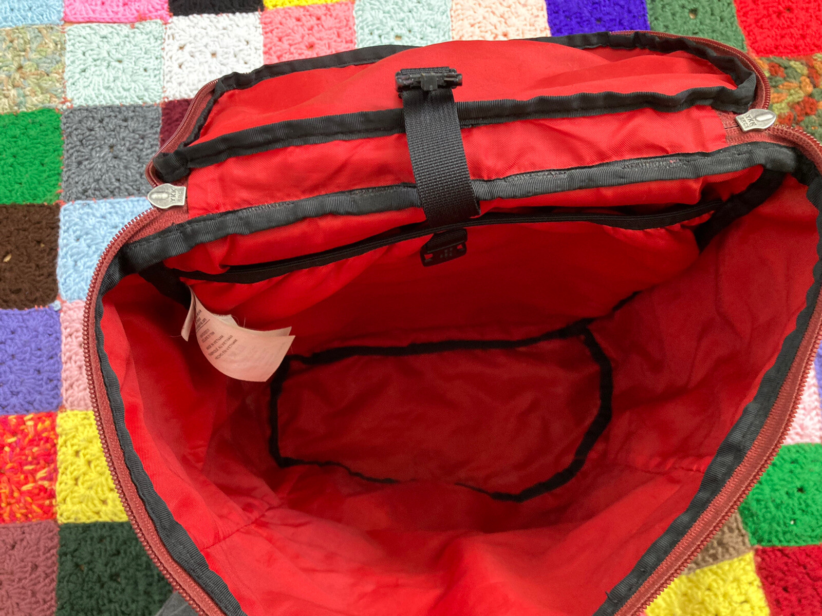 PATAGONIA Backpack Toromiro Pack Nylon Black Red Brown STY 48015 Bag RARE