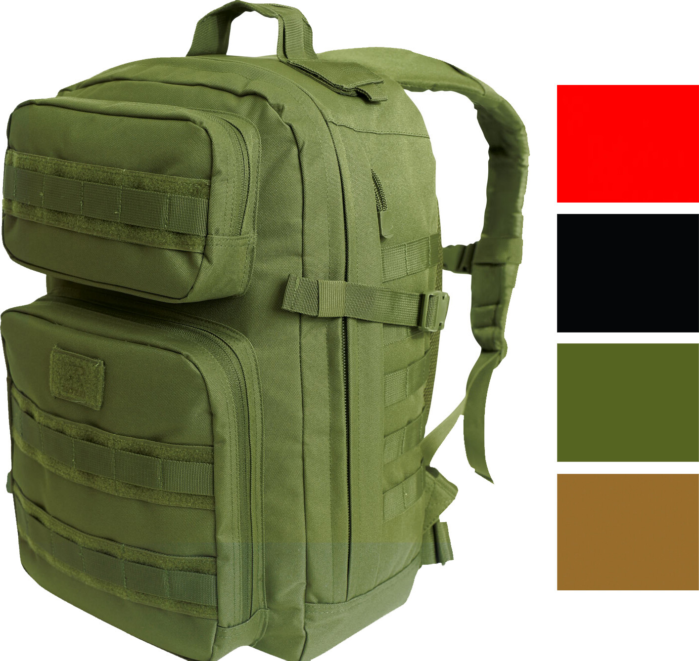Fast Mover Tactical Backpack MOLLE Weekend Overnight On The Go Bag Knapsack