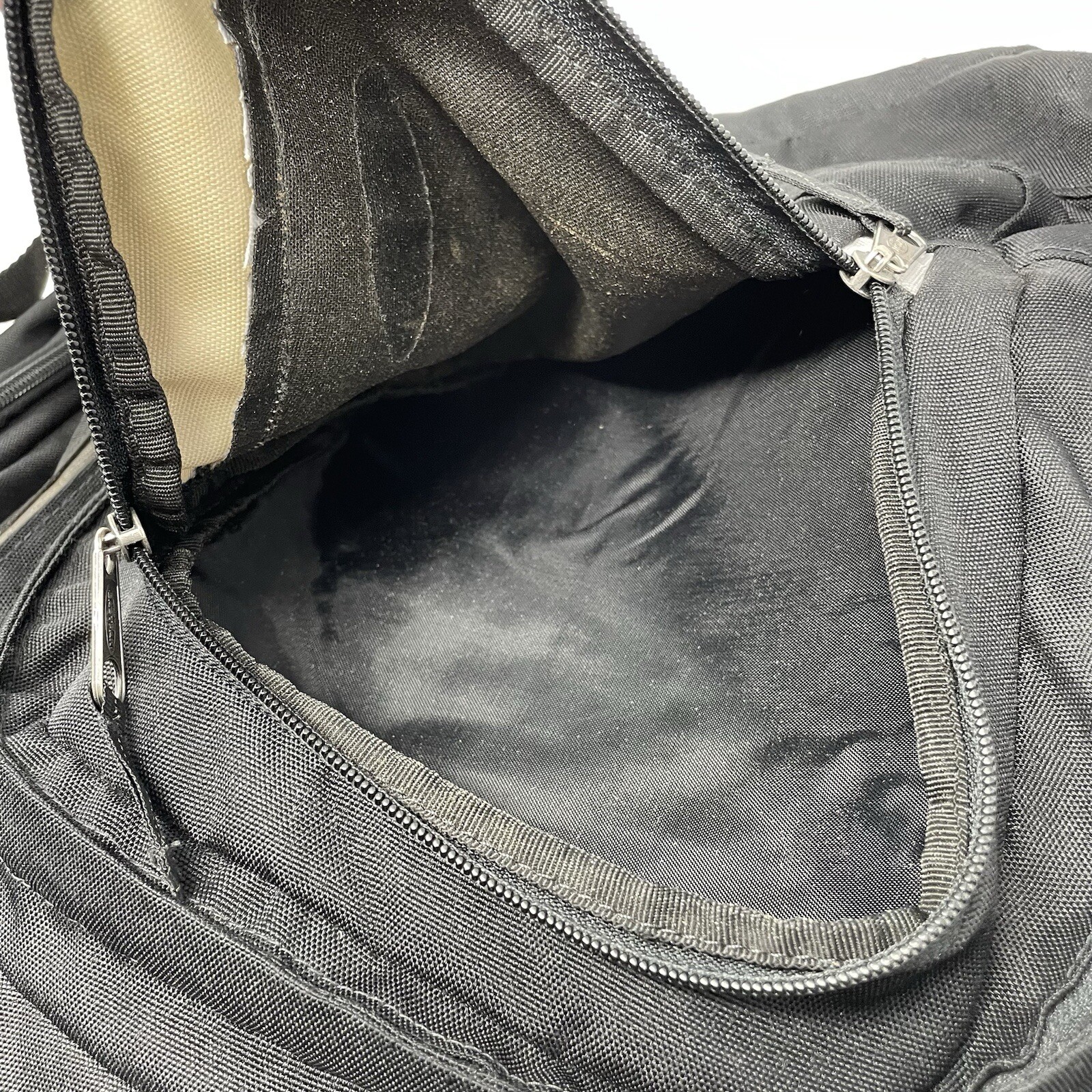 Eastpak Backpack Black & Gray Hiking & School / Many Pockets