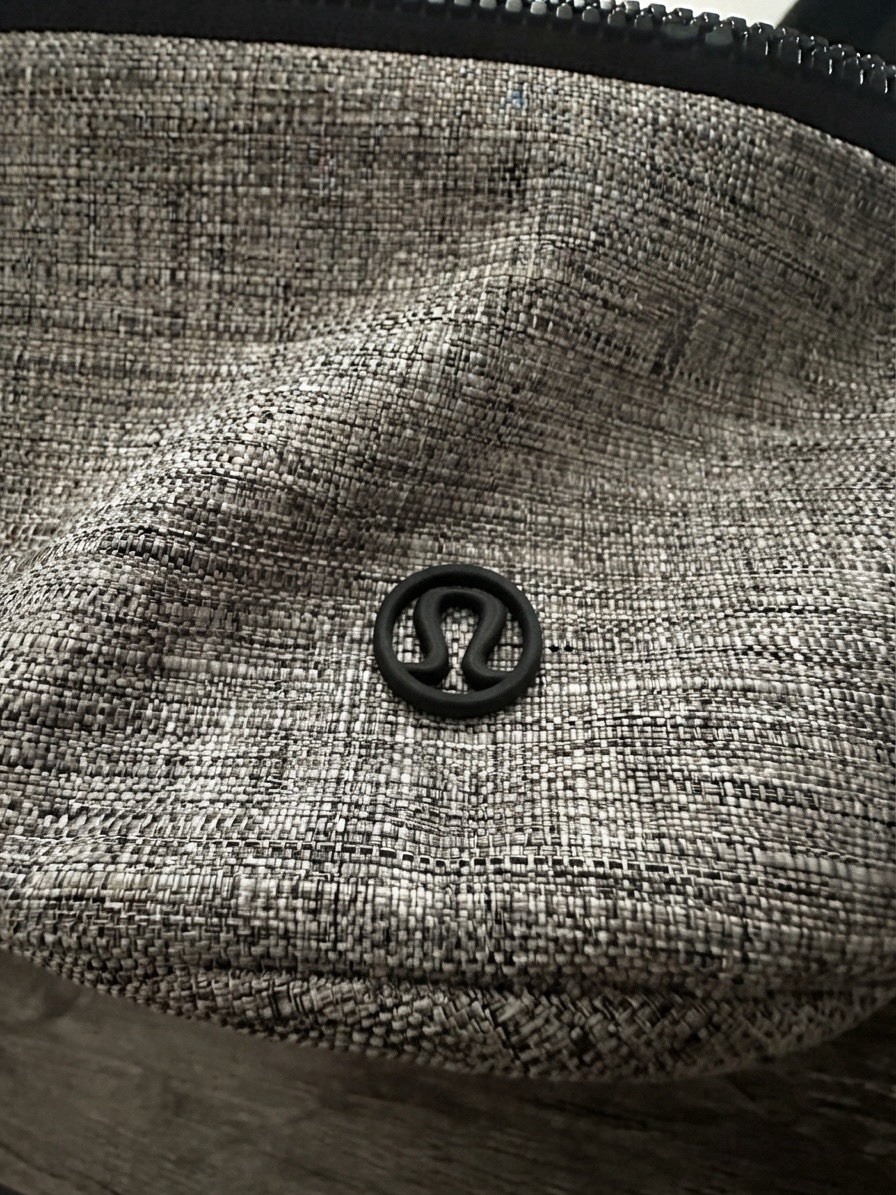 Lulu Lemon Gray/Black Backpack