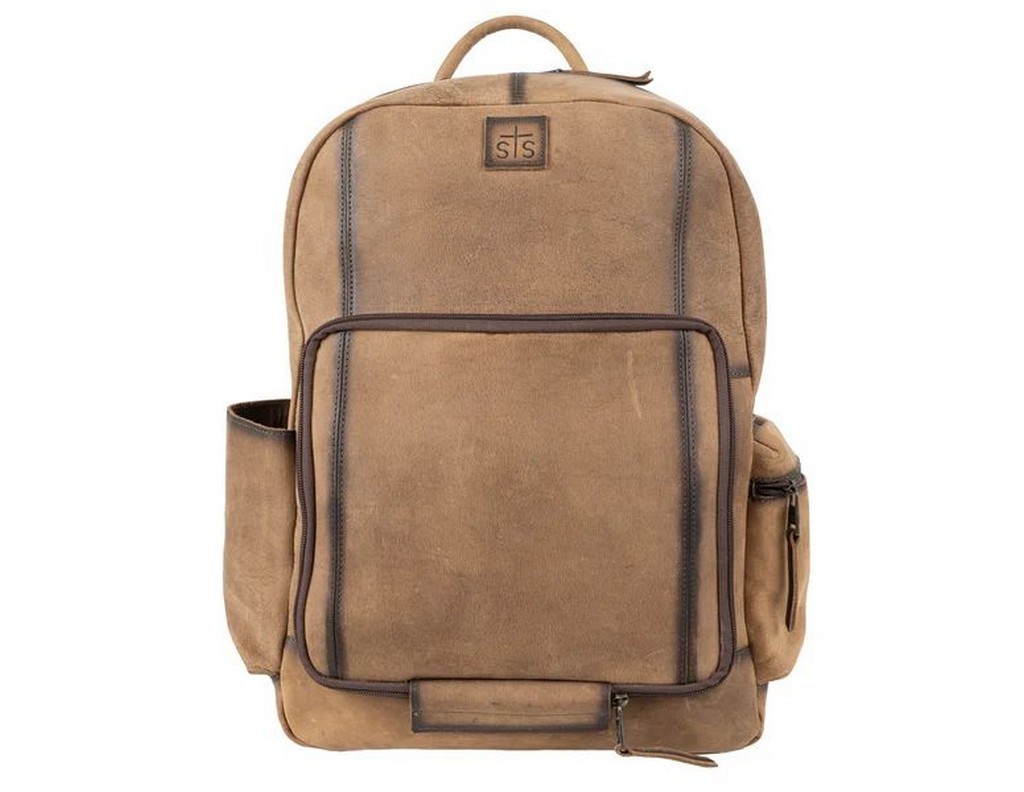 StS Ranchwear Western Backpack Mens Foreman Conceal Brown STS34738