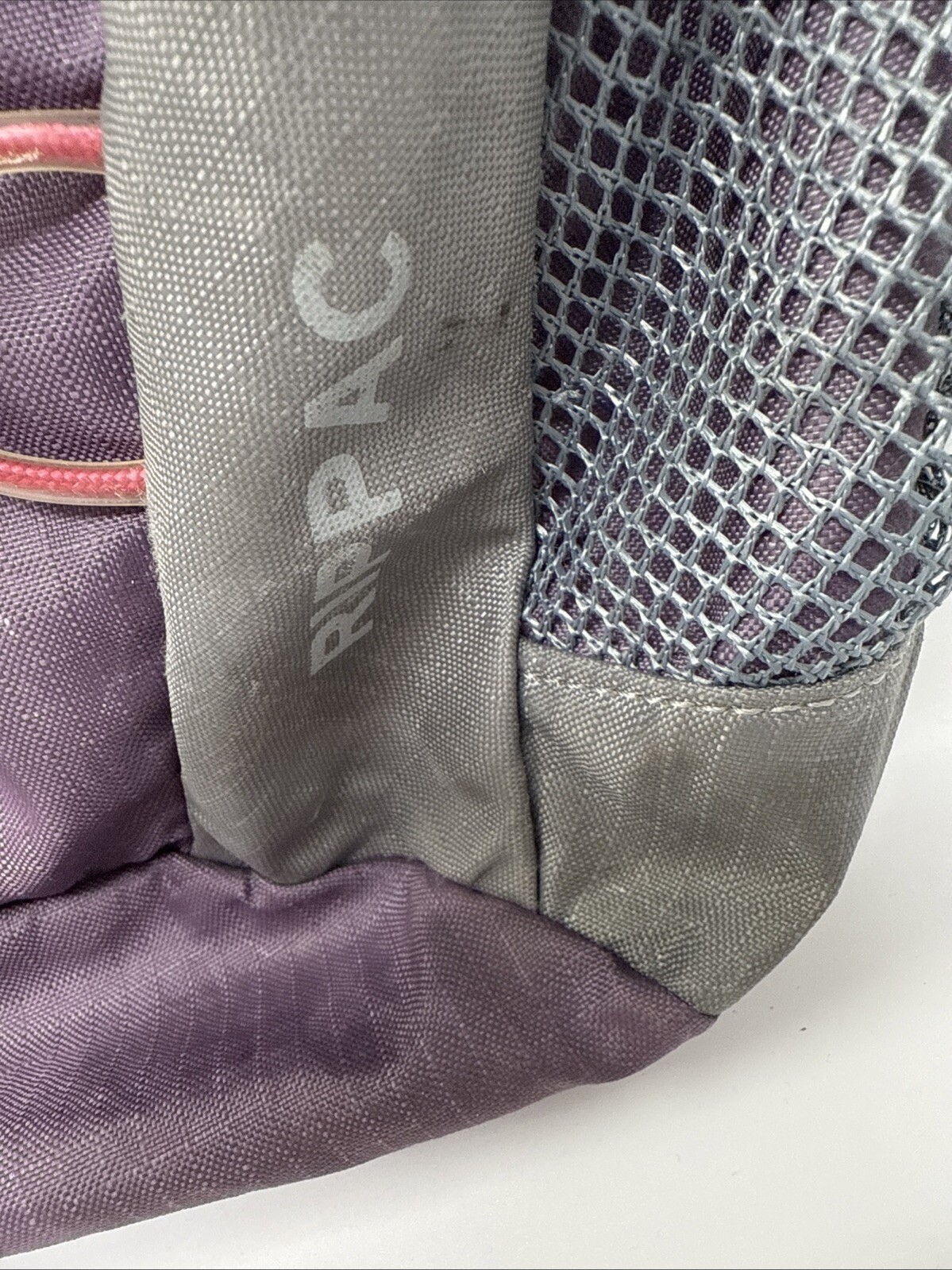 Eddie Bauer Backpack Rippac Daypack Packable Lightweight Purple gray