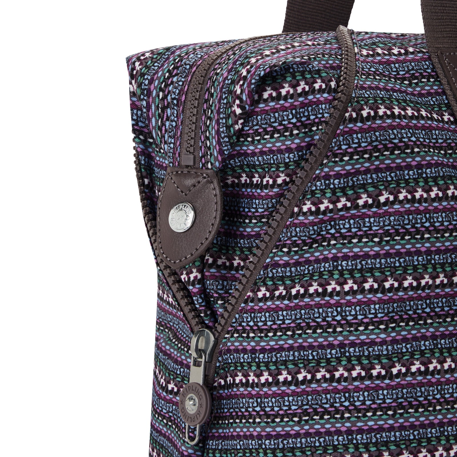 Kipling Art ( Stripy Dots , One Size ) Stripy Dots One Size U1