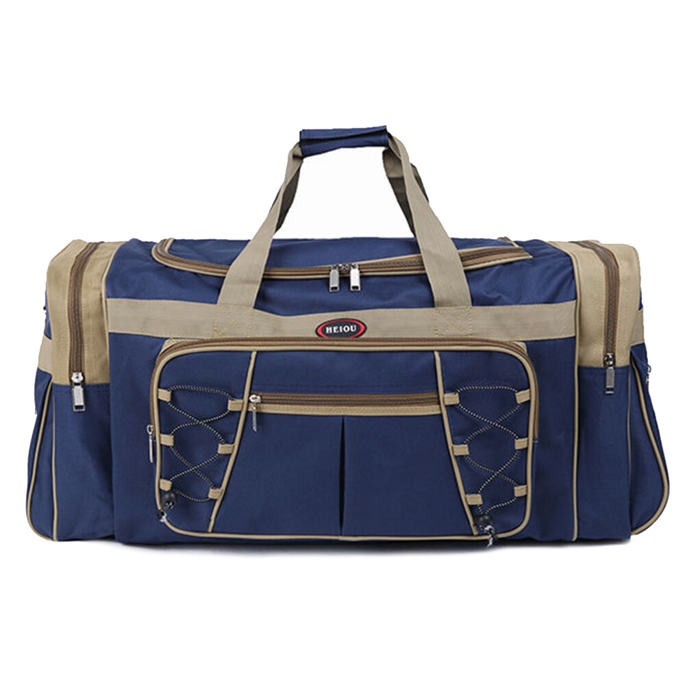 72L Large Duffle Bag for Men Women Foldable Travel Luggage Weekender Bag w Strap
