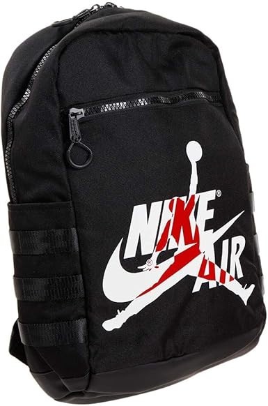 Nike Backpack Black Large Air Jordan Jumpman Classic Logo