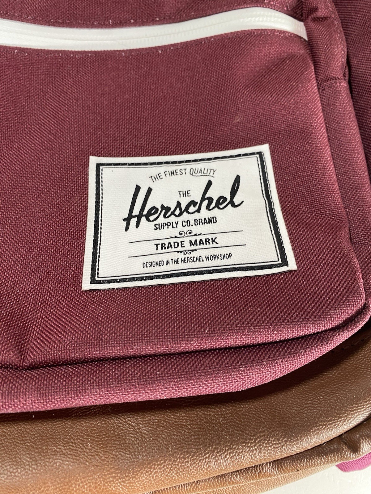 Herschel Pop Quiz Backpack Windsor Windsor Wine Tan, Classic 22 L New NWT