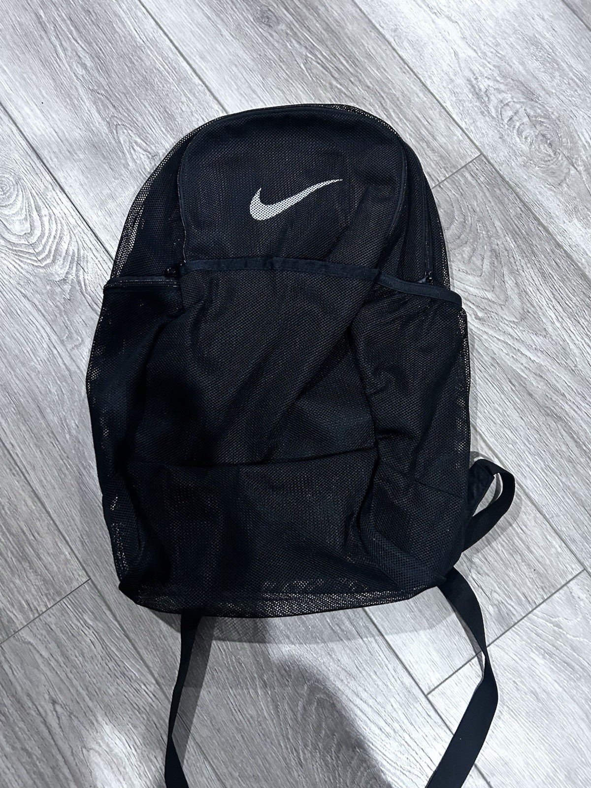 🔥NWT🔥Nike Brasilia Mesh Backpack 9.0, Black White Size Misc BA6050-010