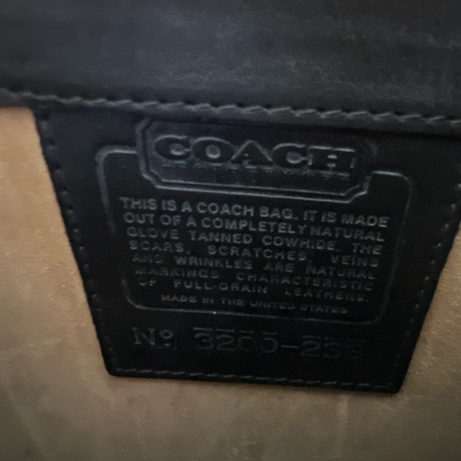Vintage Coach Black Attaché Briefcase with suede interior
