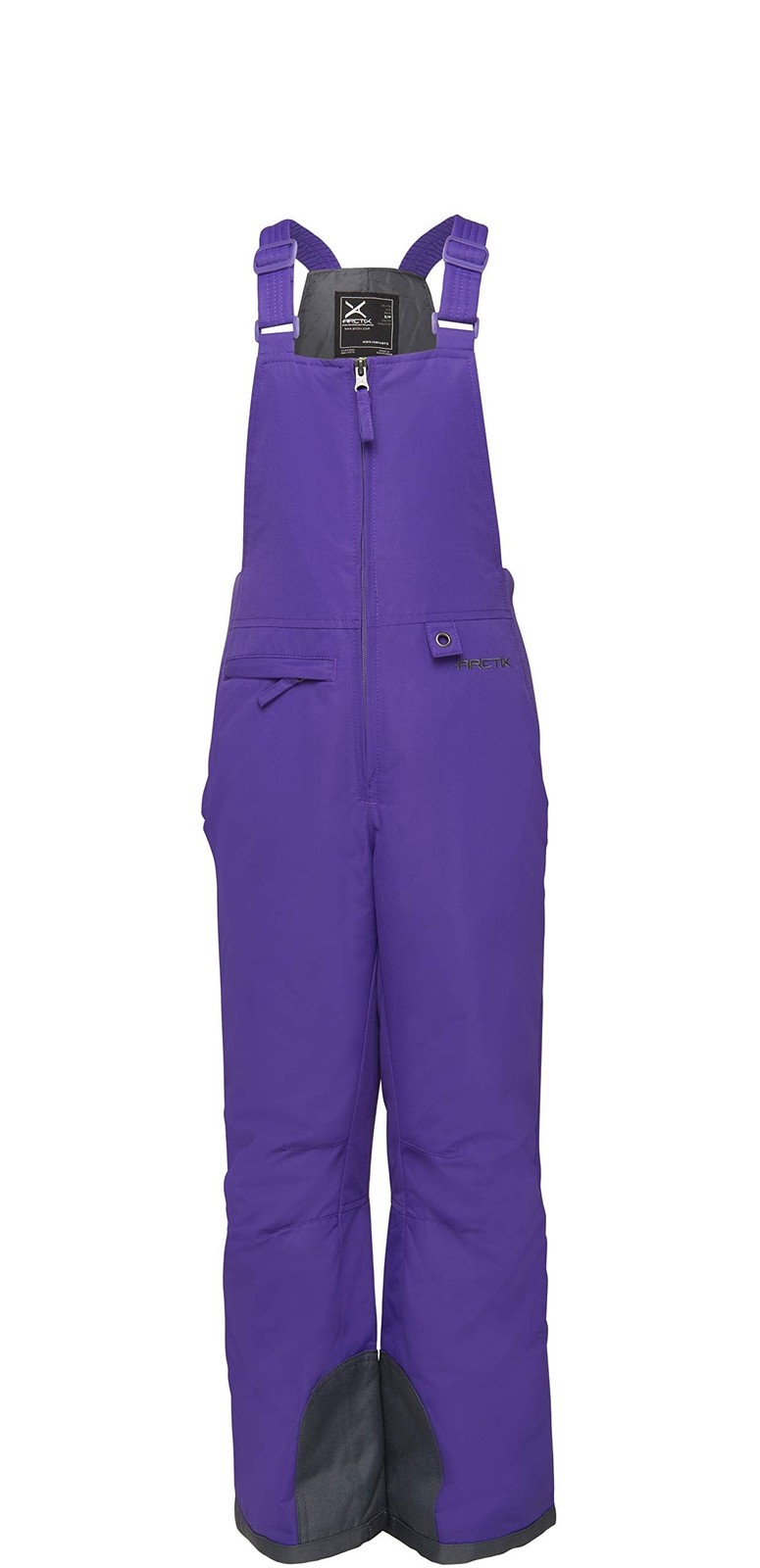 Arctix Kids Insulated Snow Bib Overalls ( Purple , Small ) Purple Small U4