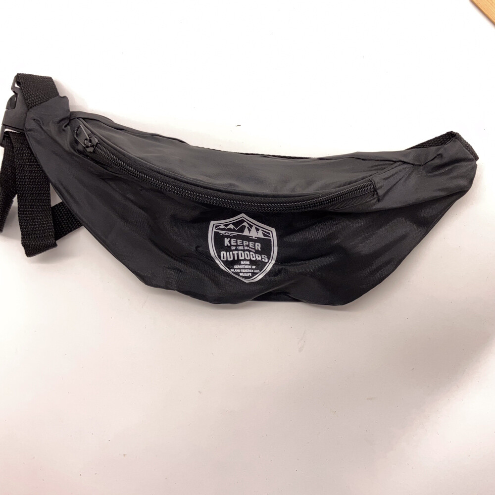 Keepers of the Outdoors bum bag waist pack Maine Dept Inland Fisheries Wildlife