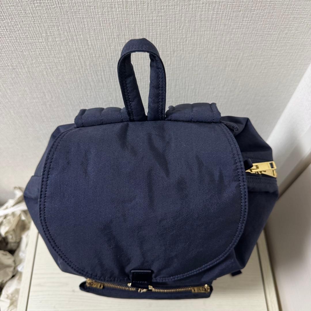 Authentic Porter Yoshida Kaban DRAFT Backpack Navy 14 x 8 x 6 inches, Excellent