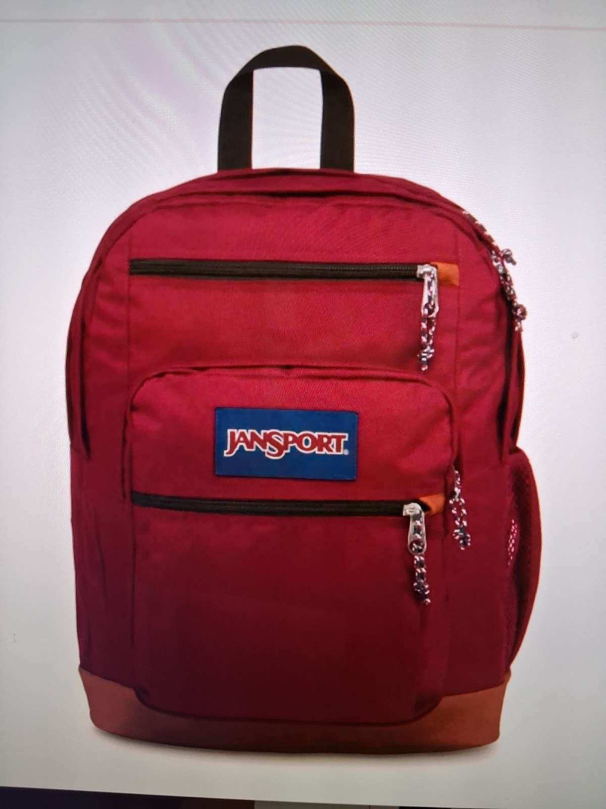 JanSport Cool Student Backpack Russet Red 15 Inch Laptop Sleeve Lifetime Warr…