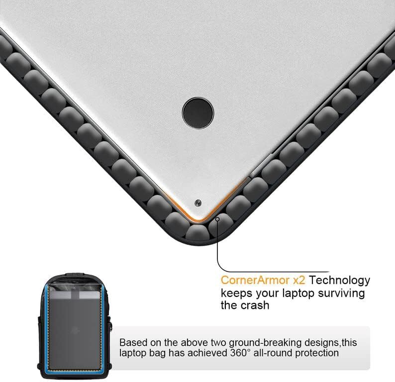 15.6 Inch Laptop Backpack Large Capacity Usb Port Anti Theft Unisex Design
