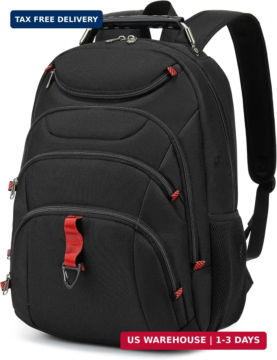 Boavan Laptop Backpack for men, 15.6 inch Laptop Bag with USB Port, Waterproof T