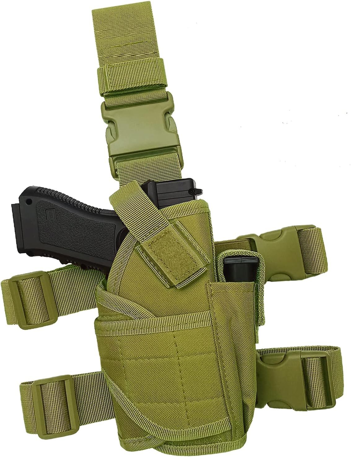 Tactical Drop Leg Holster Adjustable Right Hand Thigh Pistol Gun Glock Holster