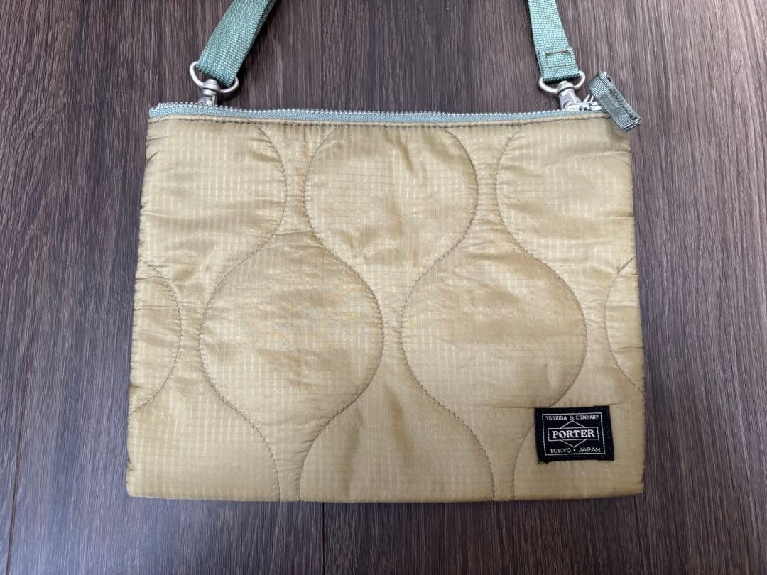 Porter × Ol’ Custom Quilt Reversible Sacoche Yoshida Crossbody Bag