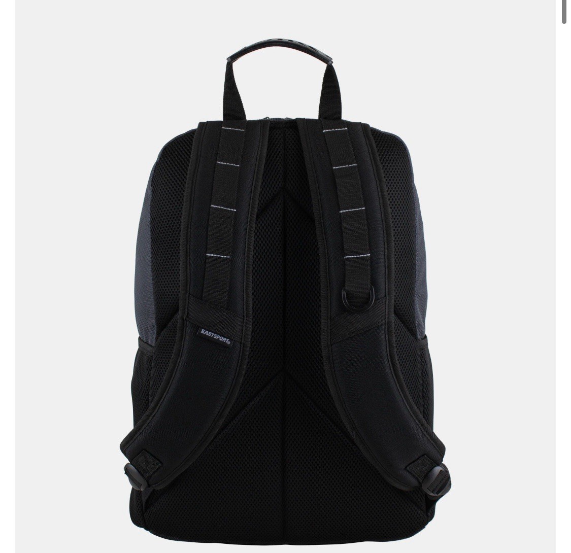 🆕Eastsport✨Unisex✨MVP EXPANDABLE Backpack✨Padded Tech & Bottle Pocket✨SureSnap