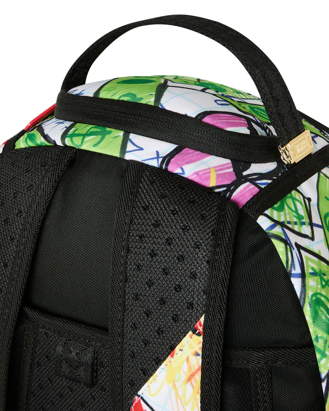 Sprayground Doodle Diablo Essay Backpack Unisex OS Multi Adjustable Strap SPR320