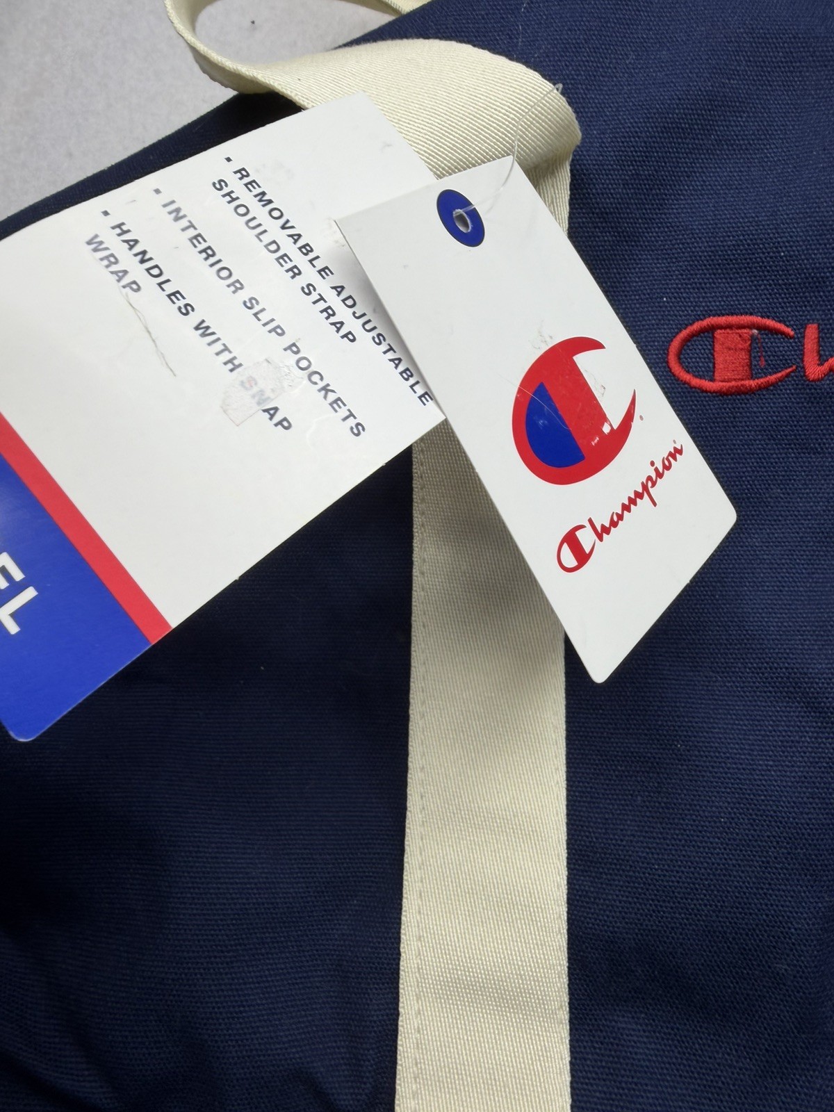 New Champion 24″ Canvas Duffel – Navy