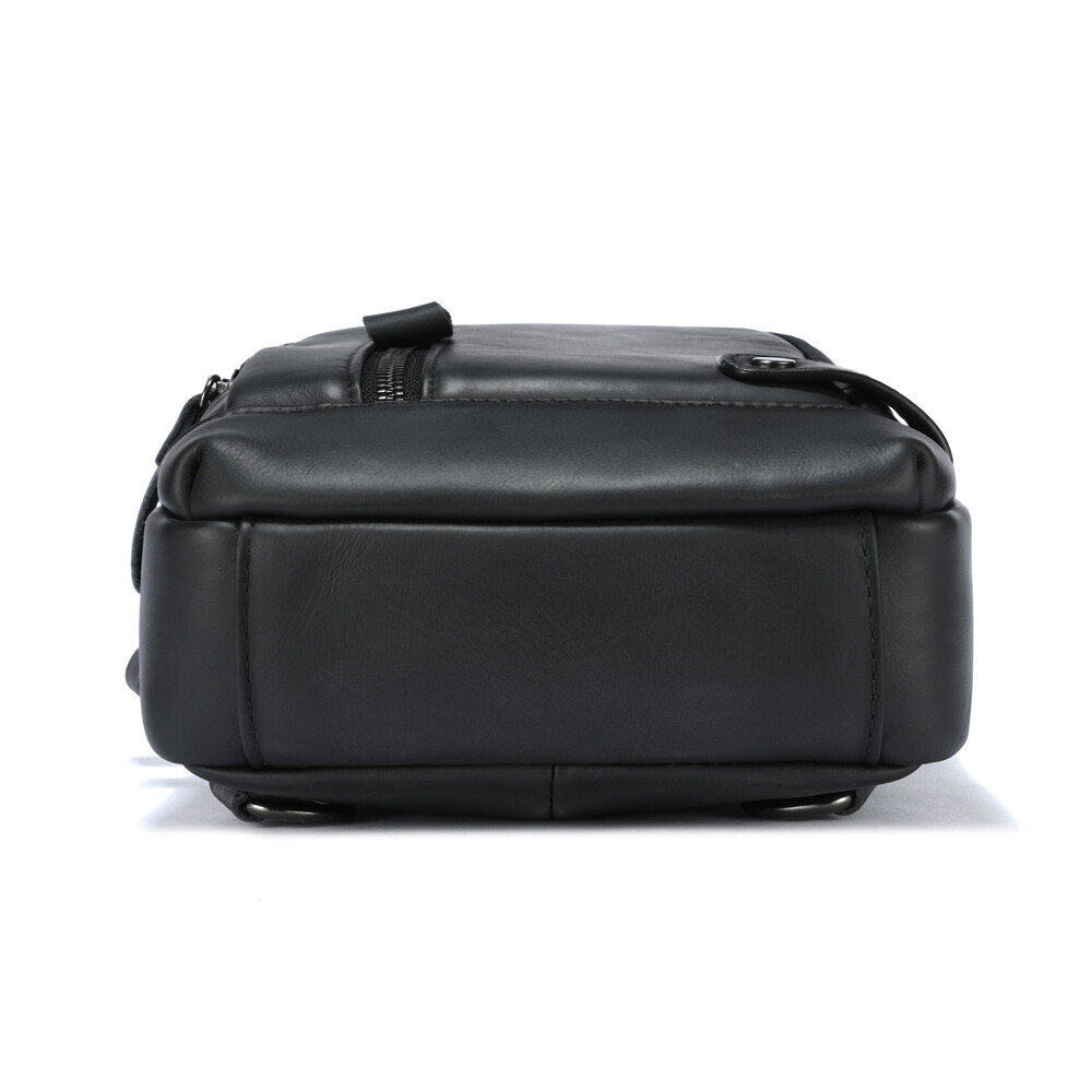 Sling Backpack for Men Chest bag Crossbody Bag Shoulder Bag 100% Genuine Leather