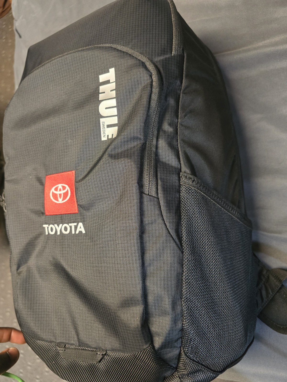 Thule Accent Laptop Backpack Black Corporate Toyota Logo Executive Tech Bag 20L
