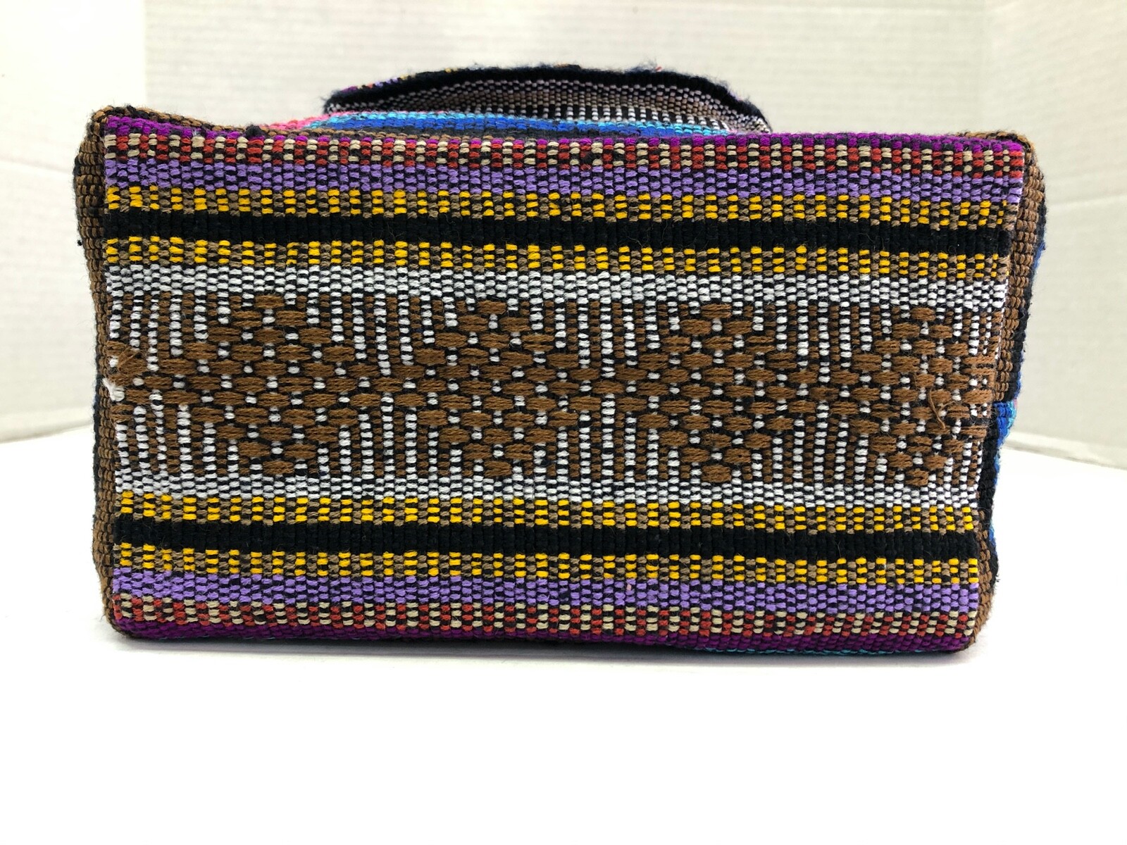 Authentic RASTA Bag Beach Hippie Baja Ethnic Unisex Backpack Made in Mexico 20