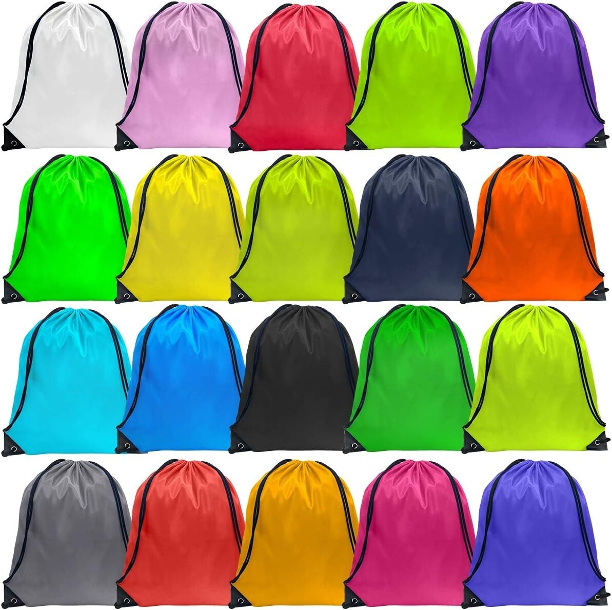 Drawstring Bags Bulk Drawstring Backpack for Women Men Large Size Draw String…