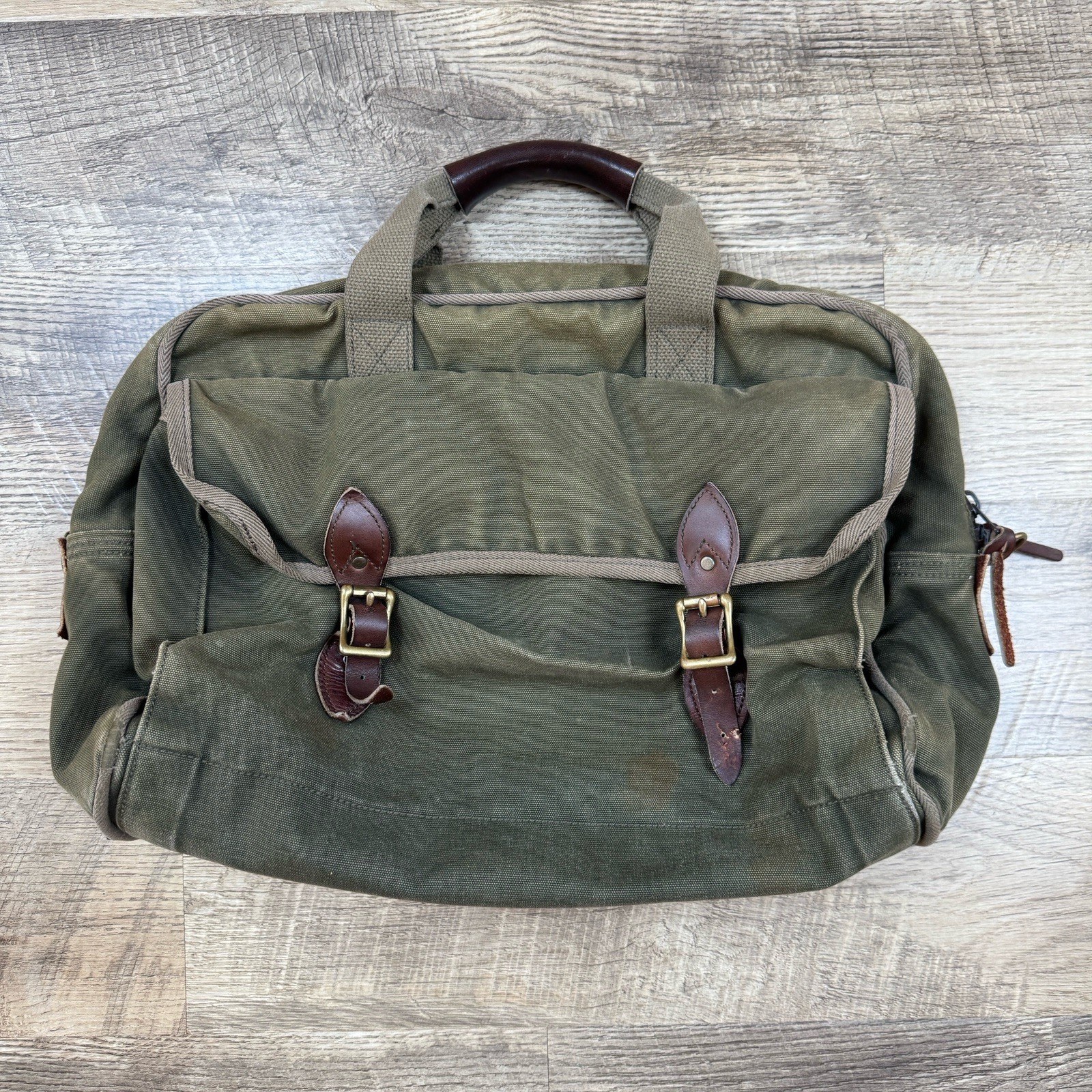 Duluth Trading Co. Computer Messenger Briefcase Bag No Strap