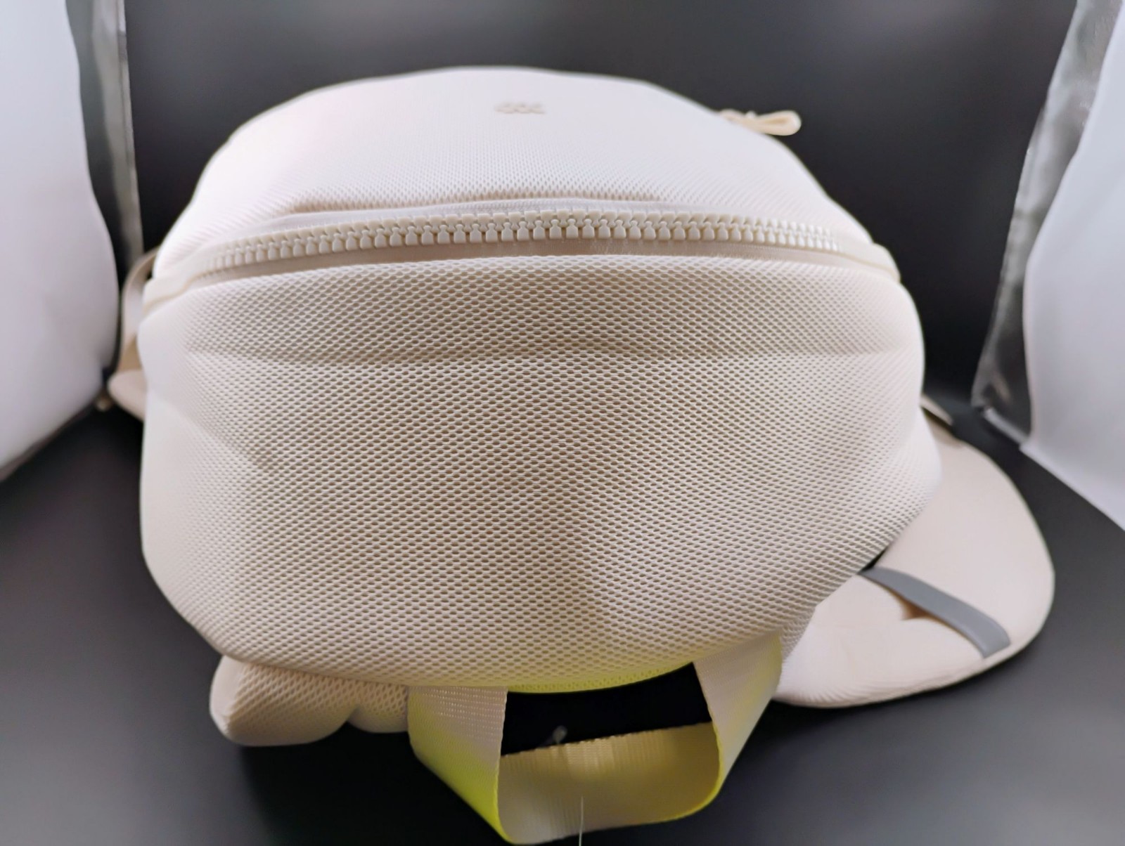 All In Motion Lightweight Cream Backpack With Padded Straps & Pockets