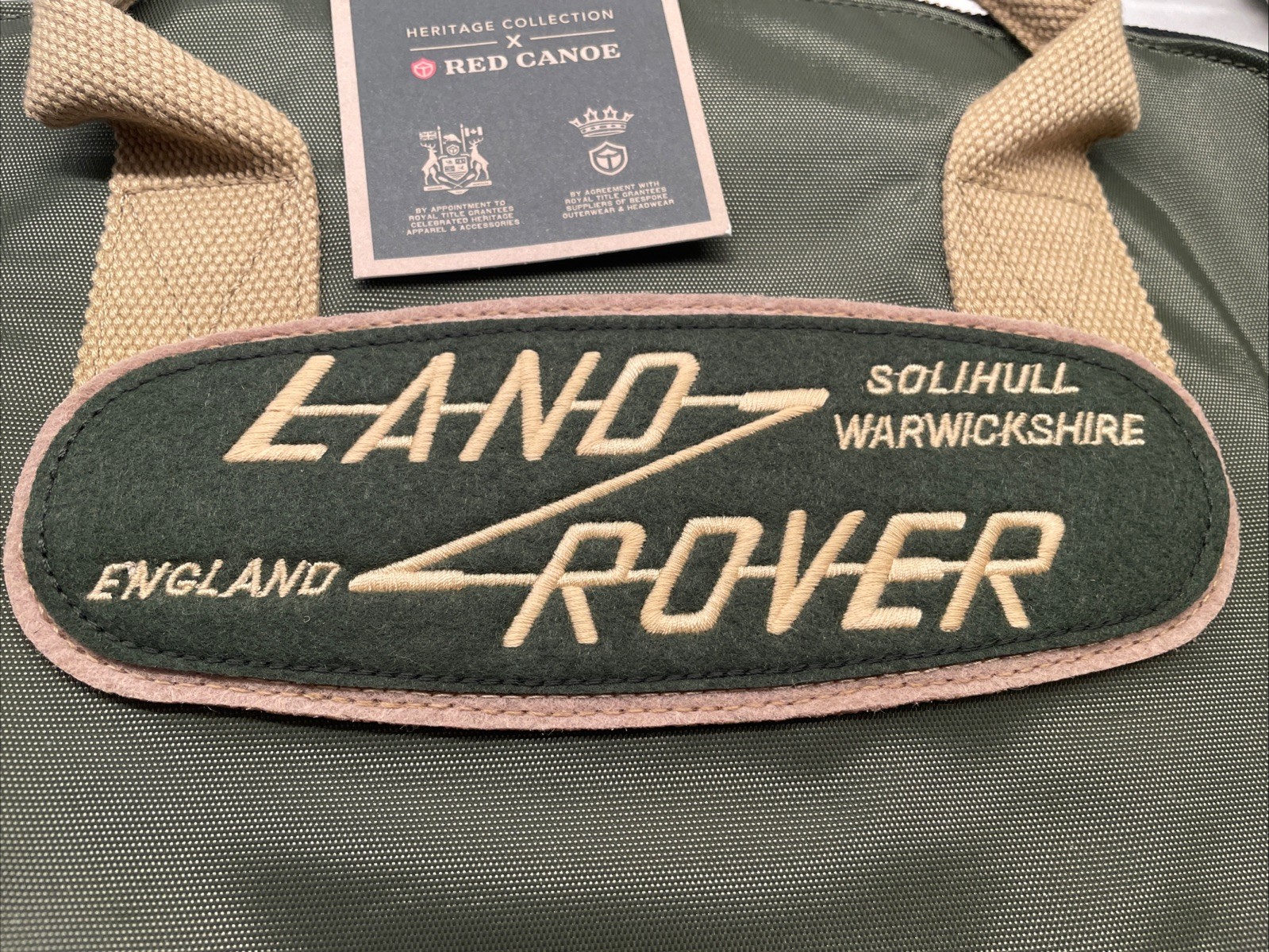 Genuine Land Rover RedCanoe Backpack LKLU087KHA. Fast shipping