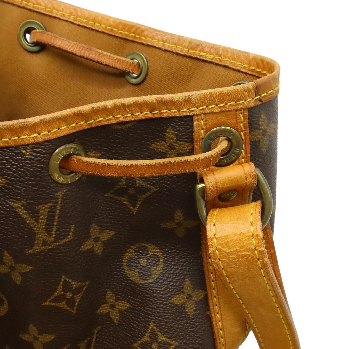 LOUIS VUITTON Monogram Noe Shoulder Bag, Shoulder Bag, Drawstring Type M42224